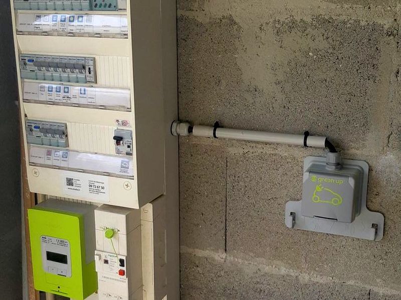 Installation prise renforcée véhicule électrique